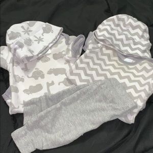 P9: 0-3 months onesie set plus pants
